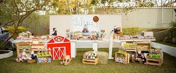 A barnyard party is perfect for a child's birthday. Kara S Party Ideas Farm Themed Birthday Party