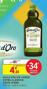 Offre Huile D Olive Vierge Extra Classico Monini 30 De Remise Immediate Chez Auchan