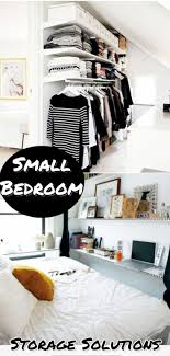 38 Creative Storage Solutions For Small Spaces Awesome Diy Ideas Small Bedroom Storage Solutions Small Bedroom Storage Small Space Storage Bedroom