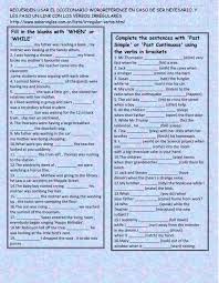 Past Simple And Past Continuous Interactive And Downloadable Worksheet You Can Do T Continuity English As A Second Language Esl English As A Second Language