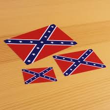 Flaga ta jest zwana także potocznie rebel flag. Flaga Konfederacji Set Rasowenaklejki