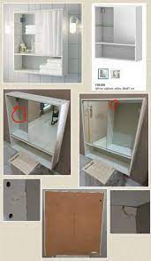 Biasanya, kaca akan dipasang di kamar mandi, di kamar tidur atau lebih tepatnya di depan meja rias. Ikea Kabinet Lemari Rak Kaca Untuk Kamar Mandi Meja Rias Perlengkapan Rumah 805952660