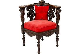 Fancy Corner Chair Muebles Muebles Antiguos Decoracion De Unas