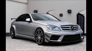 Mercedes C Class W204 Tuning Black Edition Body Kit Youtube