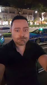 On Boathouse factory Rd (12:24pm) orange/red/ white collar