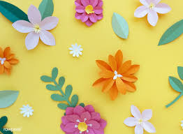 Download Premium Image Of Flower Papercraft Art Activity Handmade 261756 Crafts Flower Crafts Paper Crafts