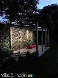 Design your own garden screen. Outdoor Laser Cut Screens Decorative Panels Gtm Artisan Metal