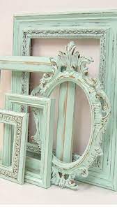 Such A Restful Color Cornici Shabby Chic Abitazioni Shabby Chic Case D Epoca