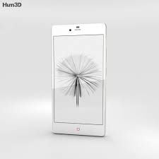 ZTE Nubia Z9 Max White 3D model ...