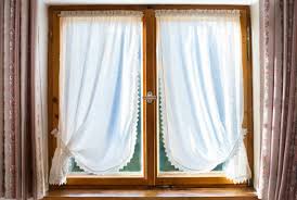 El panel de cortinas de lino es ideal como cortinas de baño. Cortinas Para La Cocina Para Decorar Vuestros Interiores