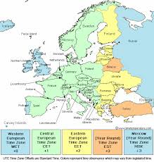 Europe Time Zone Europe Current Time