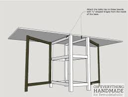 Craft Table Made From Scrap Wood Featured By Oheverythinghandmade2 Craft Table Craft Table Diy Foldable Furniture
