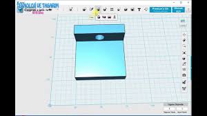 Teknoloji ve tasarım dersinde tinkercad ile 3 boyutlu tasarımlar yaptık. Bilgisayar Destekli Tasarim Unitesi Perspektif Cizimi 123d Design Youtube