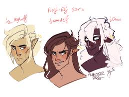 Fantasy Characters Half Elves Fantasy Character Design Character Drawing Character Art