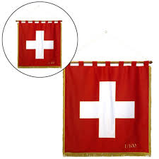 Le drapeau suisse retient généralement l'attention. Drapeau Suisse Brodage Limited Edition