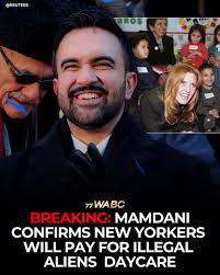 BREAKING: NYC Mayor Zohran Mamdani confirms that illegals aliens will  qualify for universal daycare Read More:  https://wabcradio.com/2026/01/23/zohran-says-taxpayers-will-pay-for-undocumented-families-daycare/