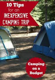 10 Cheap Camping Ideas Tips For An Inexpensive Camping Trip Thrifty Jinxy Camping Cheap Beach Camping Family Tent Camping