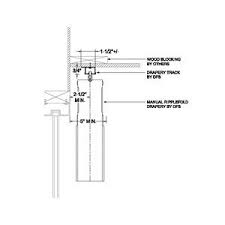 Carefully measured track systems allow the installation of curtains without any damage to your walls, floors, or ceiling. Ripple Fold Draperies