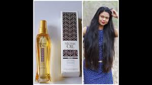 Vitamins a, b5, f, and biotin work to replenish hair loss and promote regrowth. L Oreal Professional Mythic Oil Review Sushmita S Diaries Youtube