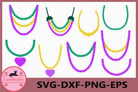 Download Pearls Svg Mardi Gras Svg Pearl Necklace Svg Clip Art 250597 Cut Files Design Bundles