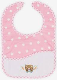 Toddler Bib Baby Bib Cross Stitch Charles Craft Toddler Bib Pink Polka Dot Bib