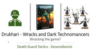 Drukhari Wracks with Liquefier Guns - Dark Technomancers - Warhammer 40k  9th edition - YouTube