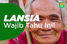 Lansia Berbagai Faktor Pemicu Penyakit Degeneratif