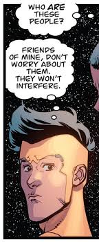 Cada panel donde Mark parece que está maullando : r/Invincible