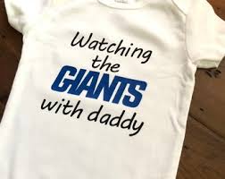 Ny Giants Baby Etsy