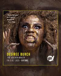 🎟️ ON SALE NOW: Tickets are now available for the authentic, curious, and  gleefully irascible storyteller & comedian Desiree Burch!⁠ ⁠ She'll be  bringing her brand new standup hour 'The Golden Wrath'
