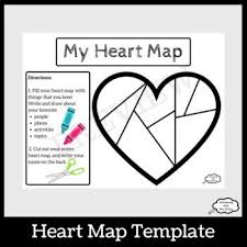 Heart Map For Community Building Heart Map Classroom Map First Grade Writing