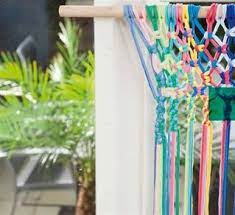 gratis patroon zpagetti geknoopt gordijn hoooked gordijnen patronen loom kralen