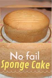 No Fail Sponge Cake Perfect Sponge Cake Recipe Basic Sponge Cake Recipe Easy Sponge Cake Recipe