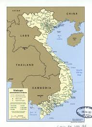 This svg map includes elements that have been taken or adapted from this map: Large Detailed Administrative Divisions Map Of Vietnam 2001 Vietnam Asia Mapsland Maps Of The World