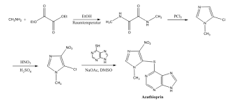 Azathioprin Chemie Schule