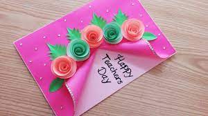 Send free teachers' day ecards to your friends and family quickly and easily on crosscards.com. Special Handmade Teacher S Day Card Beautiful Teacher S Day Card Making Teachersdaycard Youtube