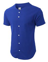 Ks Mens Baseball Jersey Button Down T Shirts Plain Short Sleeve S 3xl 1ksa0002 X Large Red White Mens Shirts Casual Buttons Mens Outfits Mens Baseball Shirts