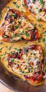 Lamb Chops With Garlic Mustard Thyme Sauce Lamb Chop Recipes Lamb Dinner Lamb Recipes