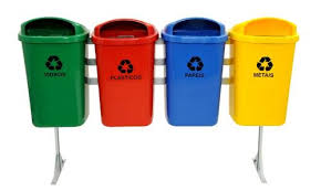 Podemos reciclar vários produtos, e para separarmos os tipos de lixos utilizamos algumas cores para cada tipo de lixo. Lixeiras Para Coleta Seletiva Cores E Significados