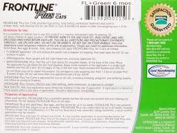 frontline plus flea tick cat kitten treatment 6 treatments