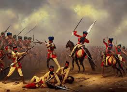 cawnpore battle scene sepoy mutiny 1 8 5 7, indian | Stable Diffusion |  OpenArt