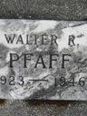 Walter Pfaff Family History & Historical Records