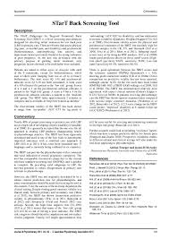 Image result for Start Back Screening Tool