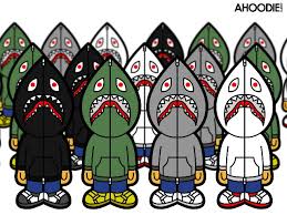 Boondocks bape wallpapers posted by sarah peltier. 50 Bape Shark Wallpaper On Wallpapersafari
