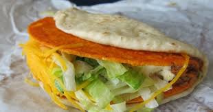 The double cheesy gordita crunch, besides being quite tasty is, additionally, packed with so much of that good stuff, that it actually creates one of tb's thickest items in quite a while. Review Taco Bell Doritos Cheesy Gordita Crunch Brand Eating