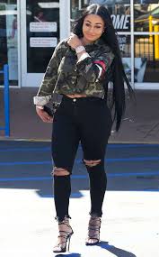 Some people have speculated that blac chyna has copied kim kardashian's latest hair colour: Blac Chyna Long Hair On Stylevore