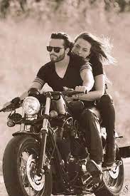 Vector illustration of couples, women and men riding new motorcycles they have just bought for a long vacation. Pin By Nameisfeliz On Sensual Beauty B W Biker Couple Photo Motorcycle Photography