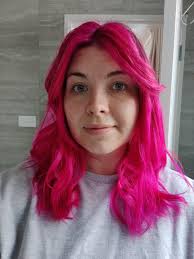 Vermillion red is one of our most iconic shades and will leave you with captivating and vivid hair. Tried Out A New Colour Today Cyclamen From Crazy Colours Fancyfollicles