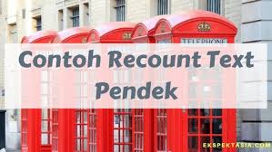 Maybe you would like to learn more about one of these? 41 Contoh Recount Text Pendek Lengkap Ciri Jenis Dan Struktur