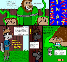 Goten stinky feet for dinner. Big Foot S Revenge By Big Foot On Deviantart